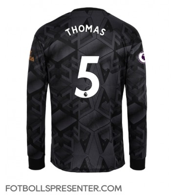 Arsenal Thomas Partey #5 Borta Matchtröja 2022-23 Långärmad